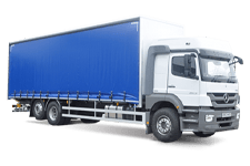Car Hire Sussex - 26 Tonne Curtain Side Truck - Truck hire Sussex