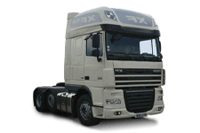 Car Hire Sussex - 44 Tonne Sleeper Truck - Truck hire Sussex