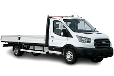 Car Hire Sussex - Ford Transit Dropside Van - Van hire Sussex